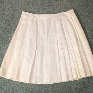 Banana Republic, Pleated white skirt